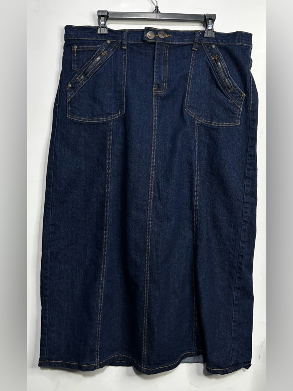 OUT Jeans Vintage Y2K Denim Pencil Skirt Size 22
